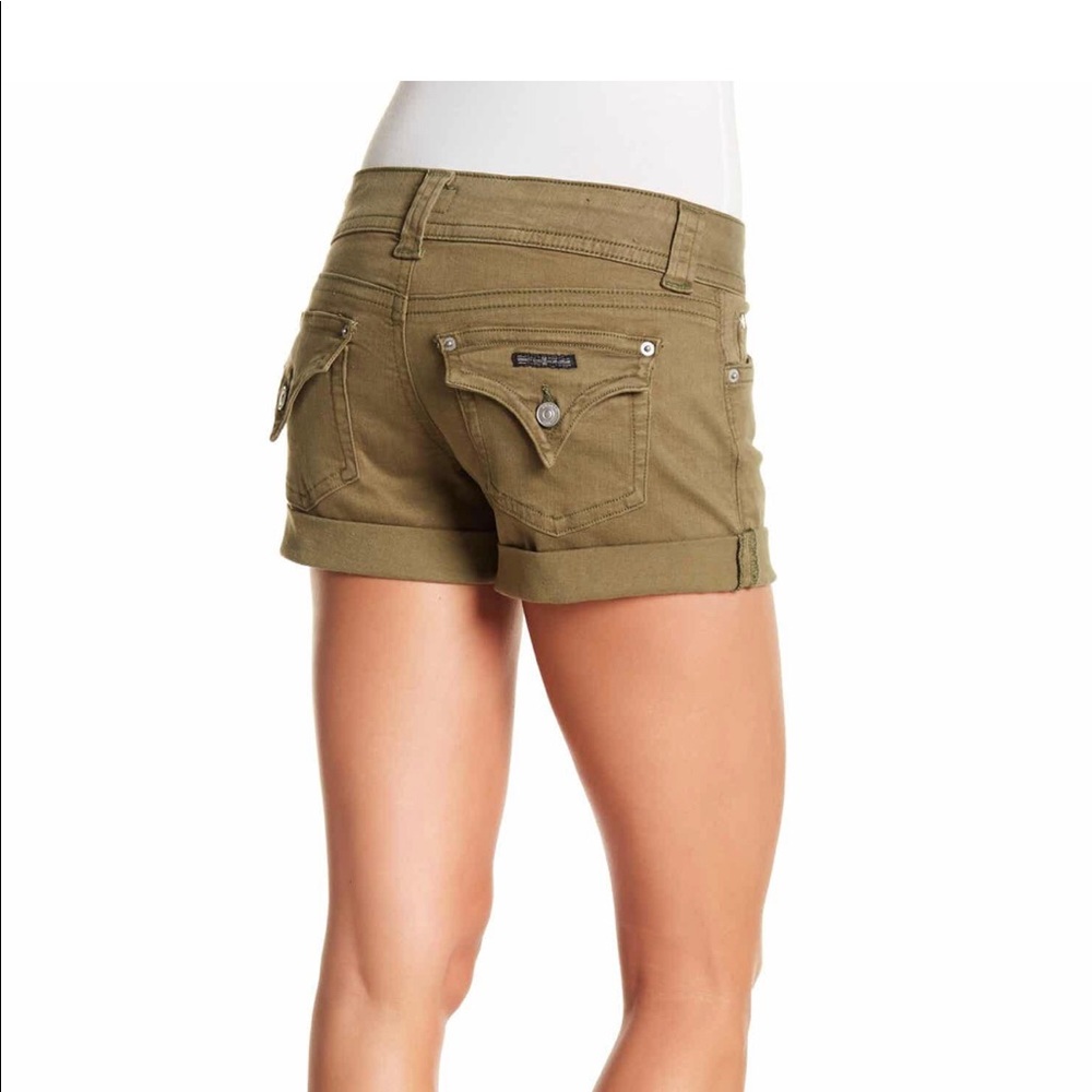 Hudson Jeans Ruby Shorts Green 25
